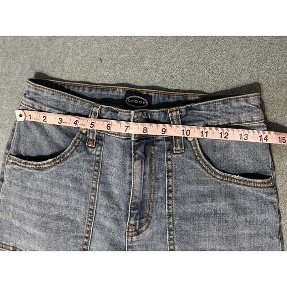 Scoop Jeans Utility Wide Leg Size 6 High Waisted Hippie Festival 90’s - Picture 6 of 9